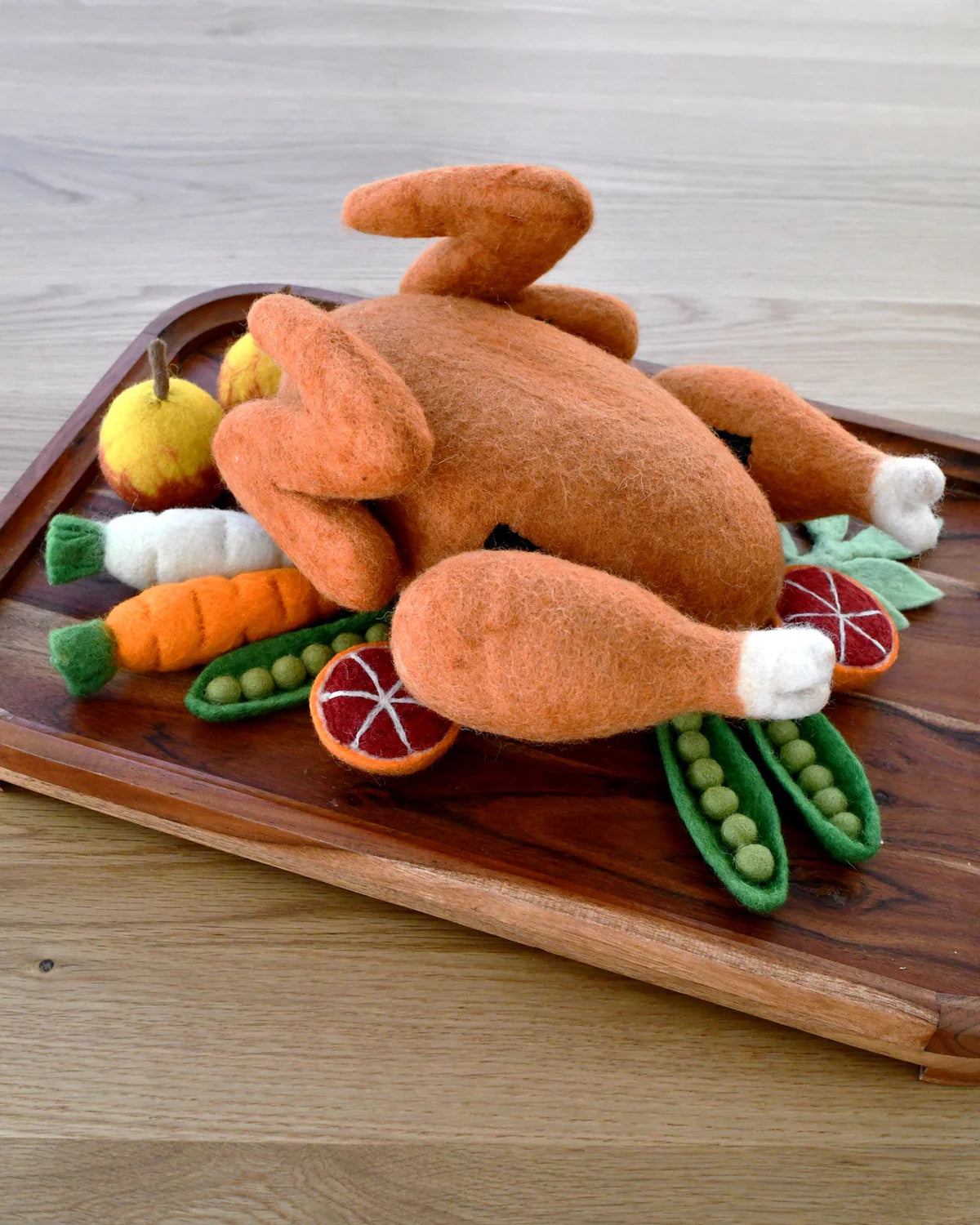 Tara Treasures - Felt Roast Turkey Food Set