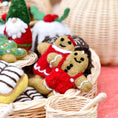 Load image into Gallery viewer, Tara Treasures - Felt Gingerbread Couple Cookies
