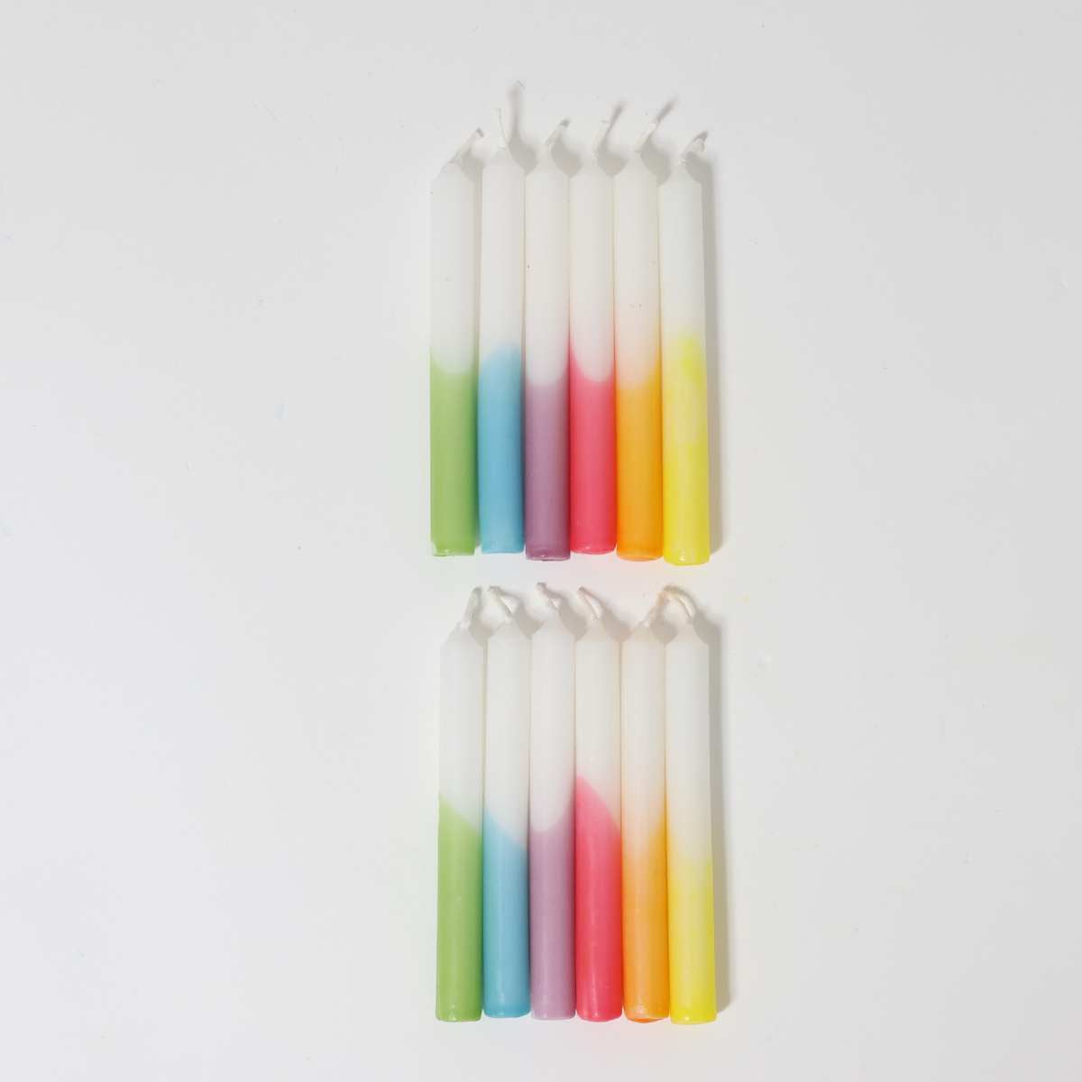 Grimm's Celebrations - Candles Dip Dye Rainbow