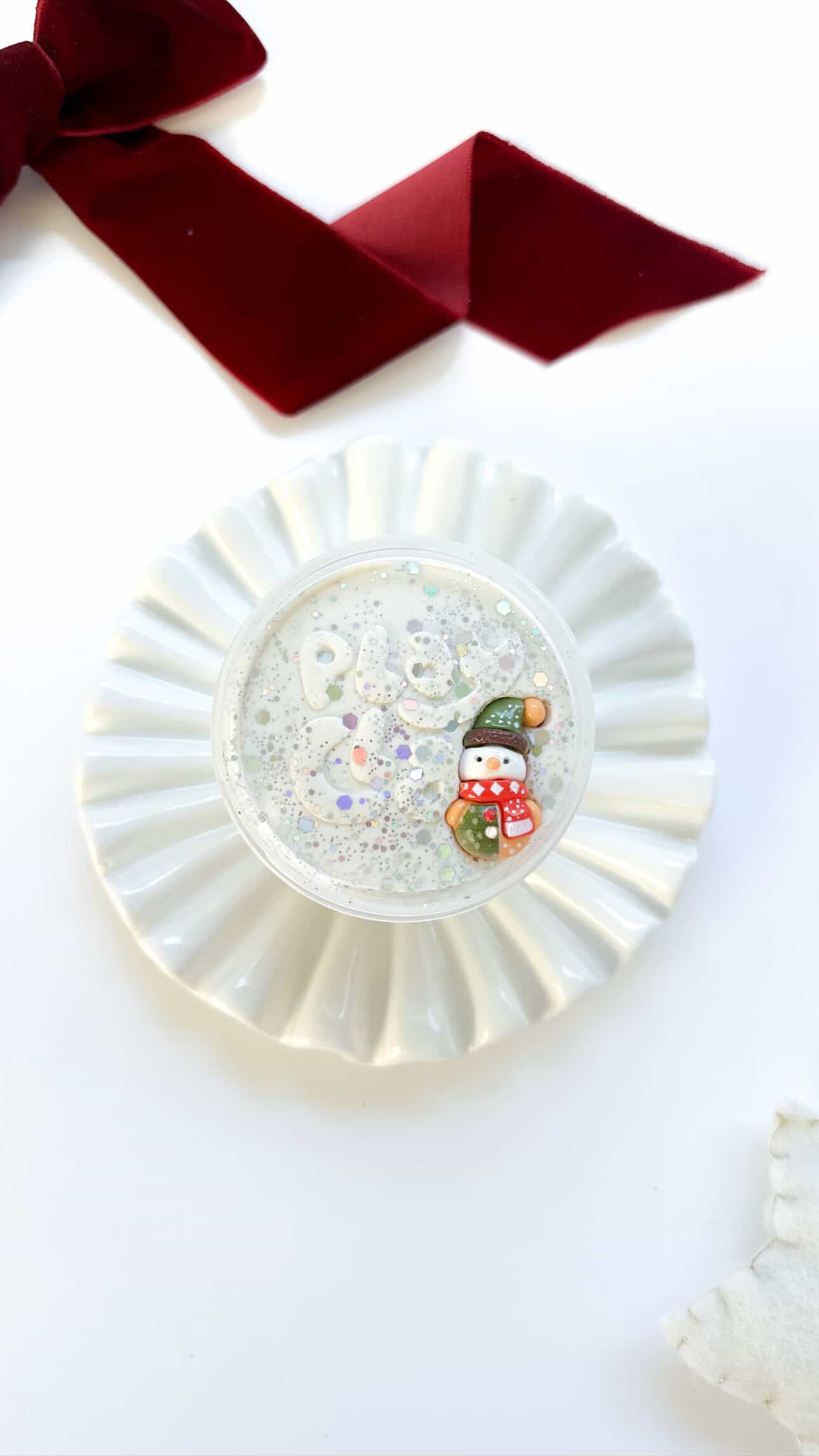 Play Clay - White Christmas Snowglobe 130g