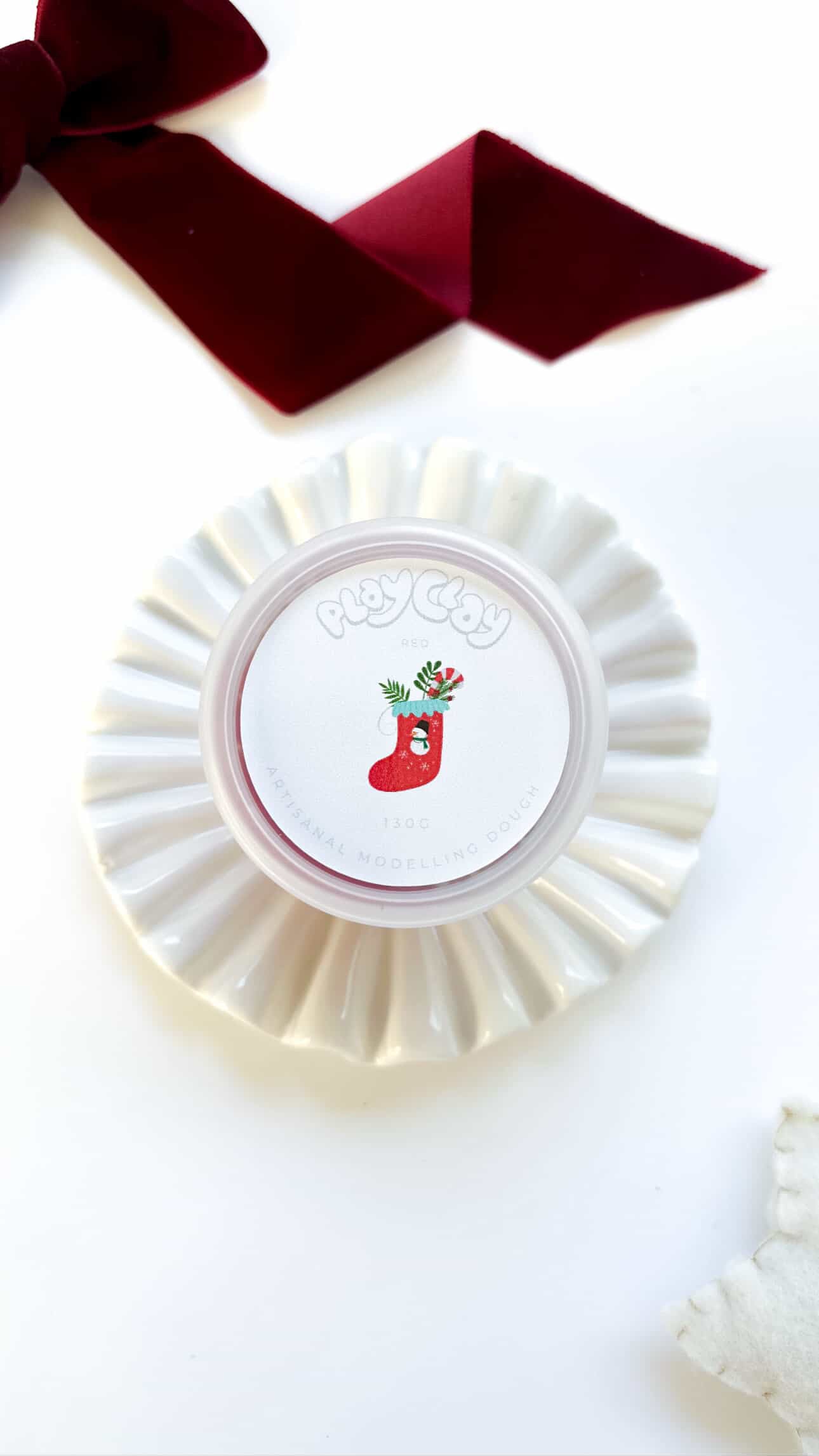 Play Clay - Red Christmas Stocking 130g
