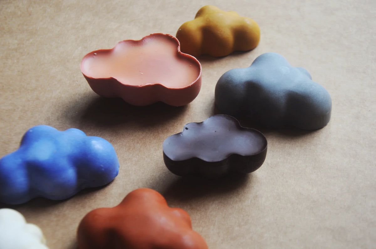 Smilogy - Beeswax Jumbo Cloud Crayons Set of 5
