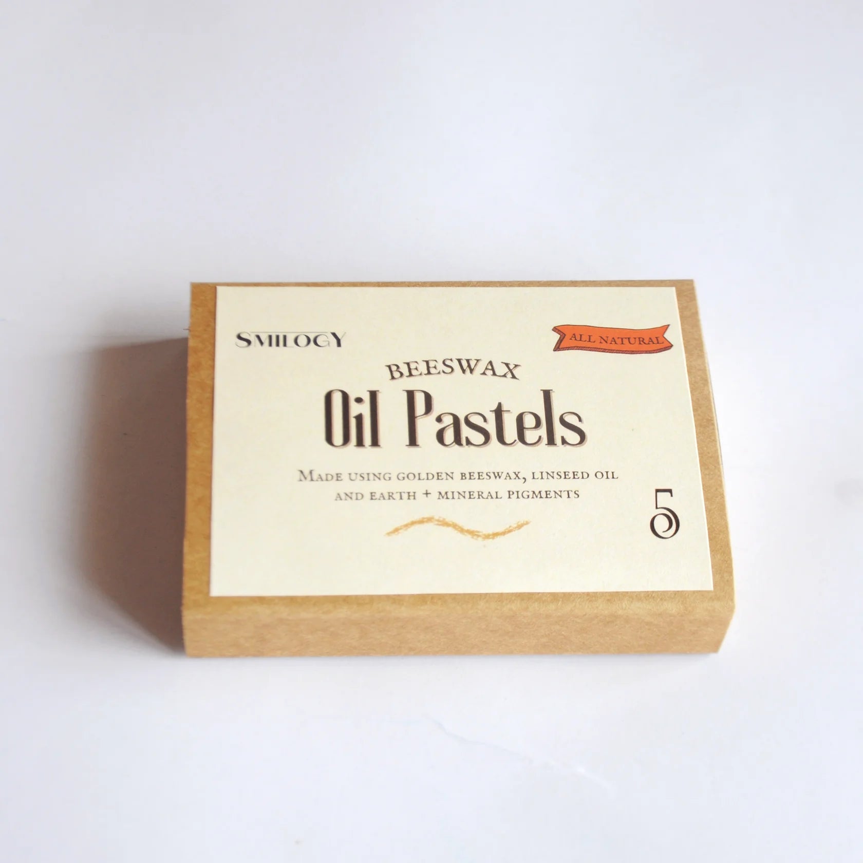 Smilogy - Handmade Beeswax Oil Pastels Set of 5