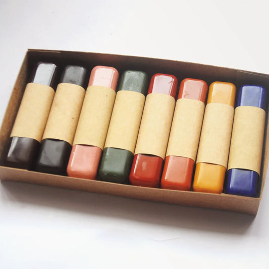 Smilogy - Handmade Beeswax Oil Pastels Set of 8 PRE-ORDER ETA Early January