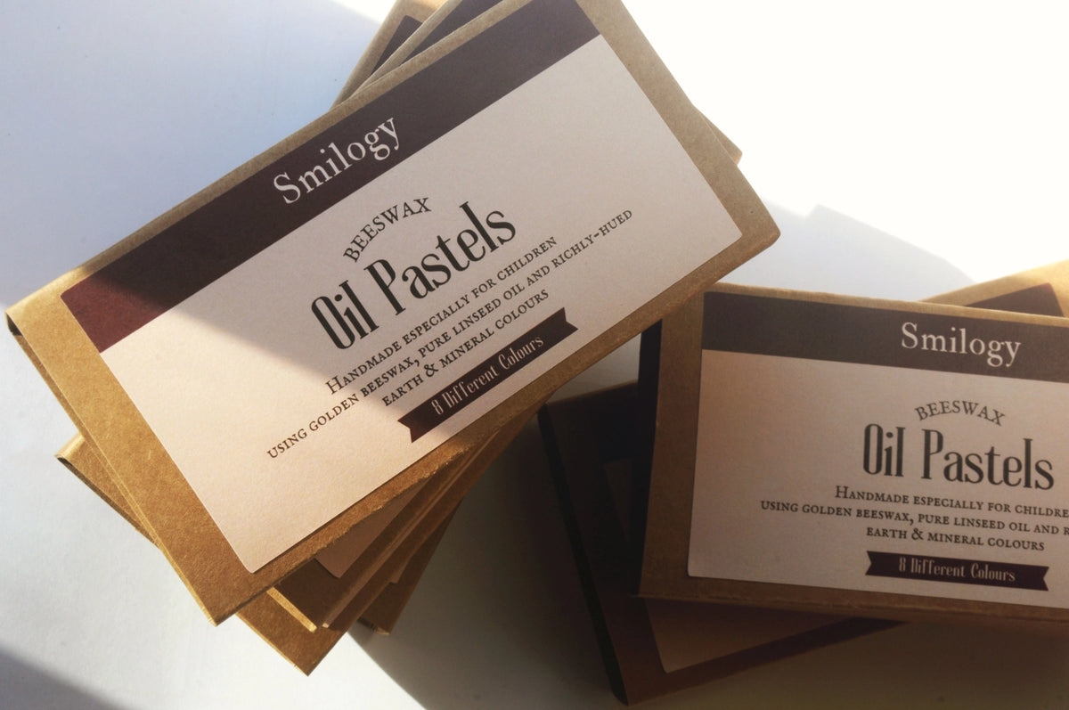 Smilogy - Handmade Beeswax Oil Pastels Set of 8