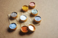 Load image into Gallery viewer, Smilogy - Earth and Minerals Watercolour Paint Hand Ground Set of 8 Soft Pastel ETA Early January
