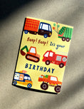 Load image into Gallery viewer, Lauren Sissons Studio - Vehicles Happy Birthday Card
