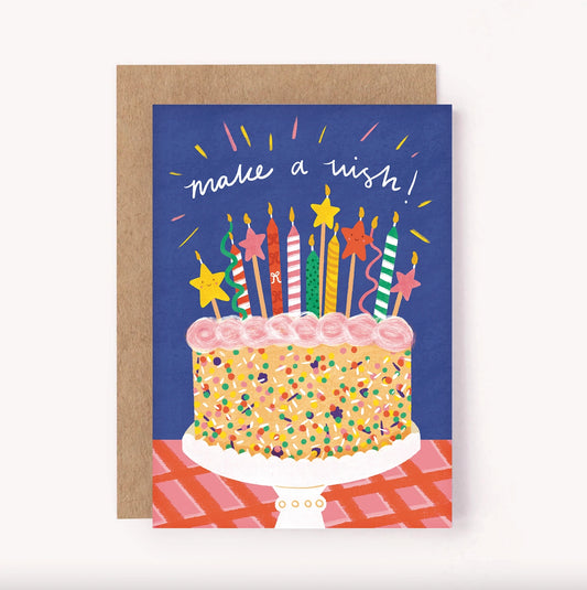 Lauren Sissons Studio - Make a Wish Birthday Card