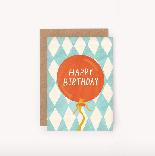 Lauren Sissons Studio - Balloon Mini Birthday Card