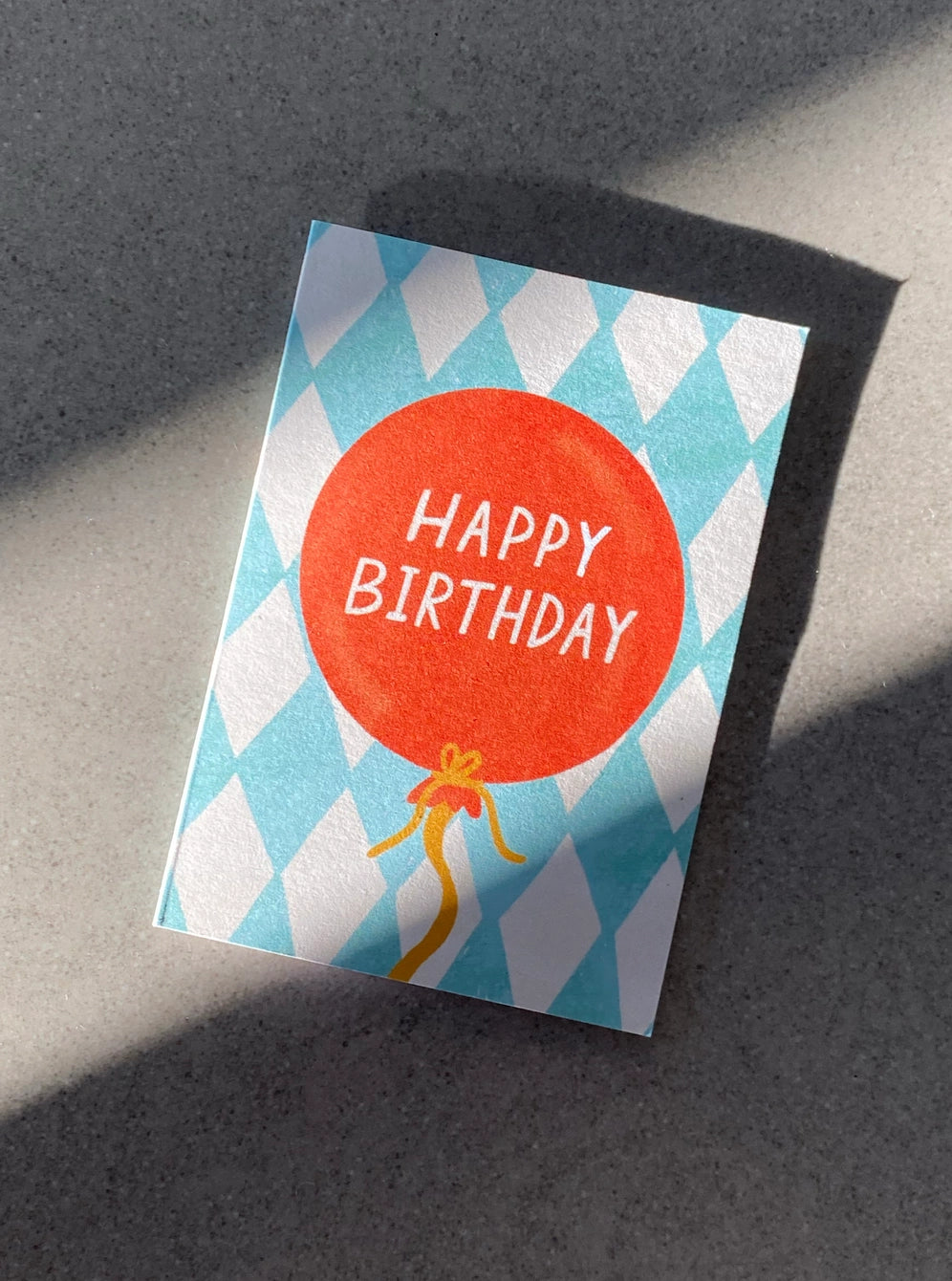 Lauren Sissons Studio - Balloon Mini Birthday Card