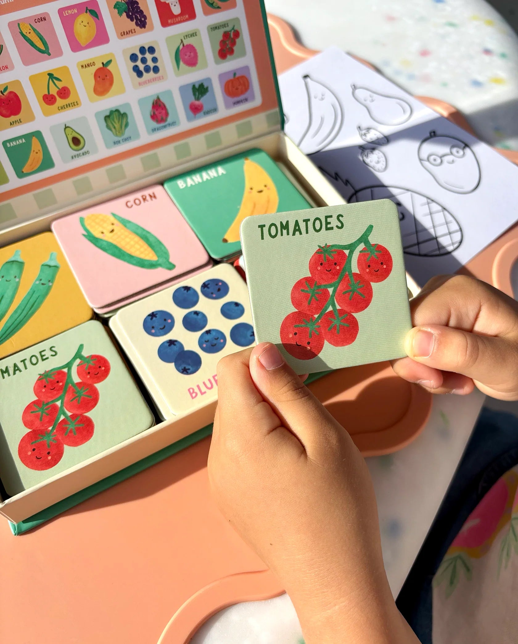 Lauren Sissons Studio - Fruit and Veg Matching Game