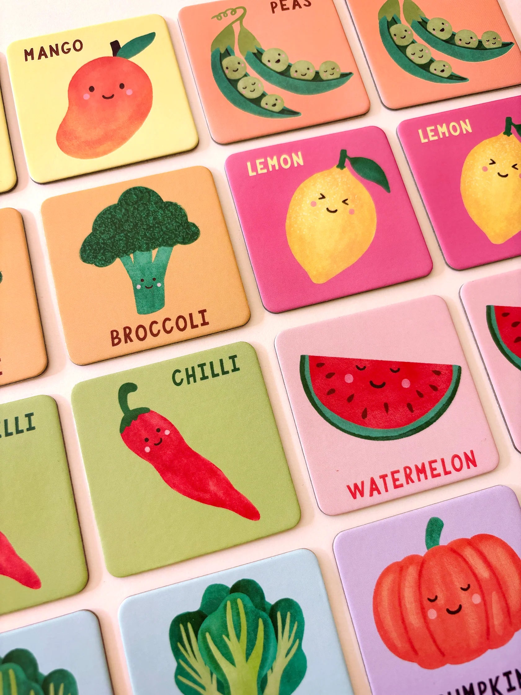 Lauren Sissons Studio - Fruit and Veg Matching Game