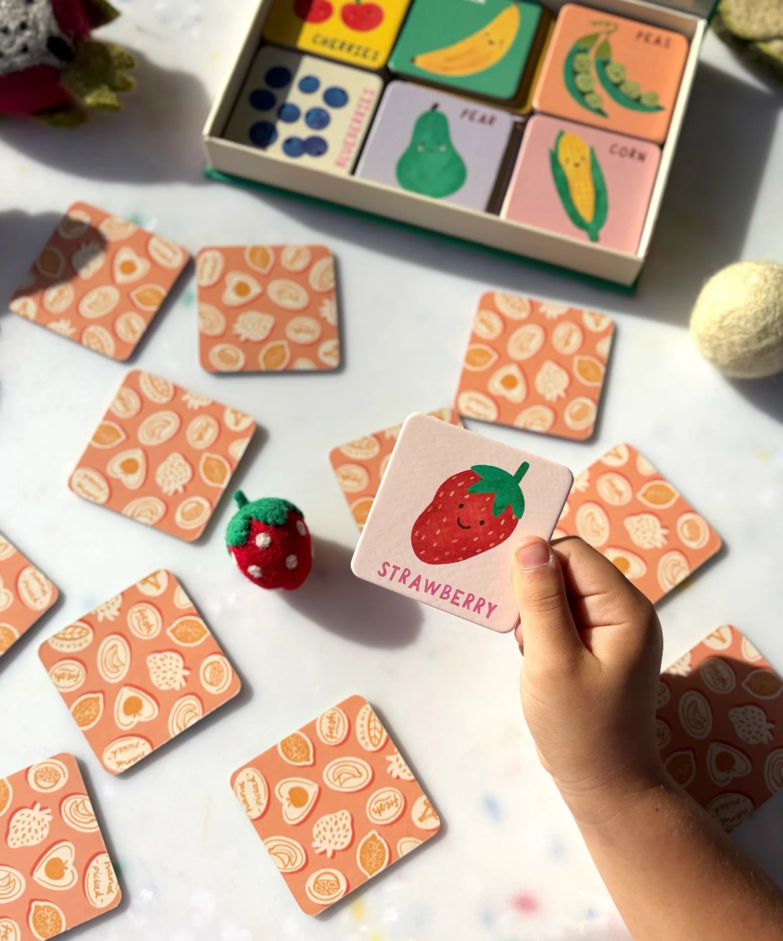 Lauren Sissons Studio - Fruit and Veg Matching Game