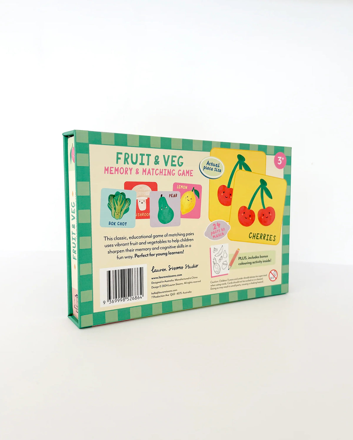 Lauren Sissons Studio - Fruit and Veg Matching Game