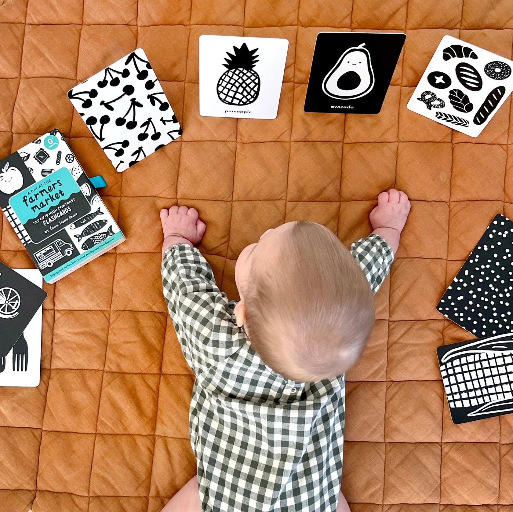 Lauren Sissons Studio - High Contrast Flashcards for Baby