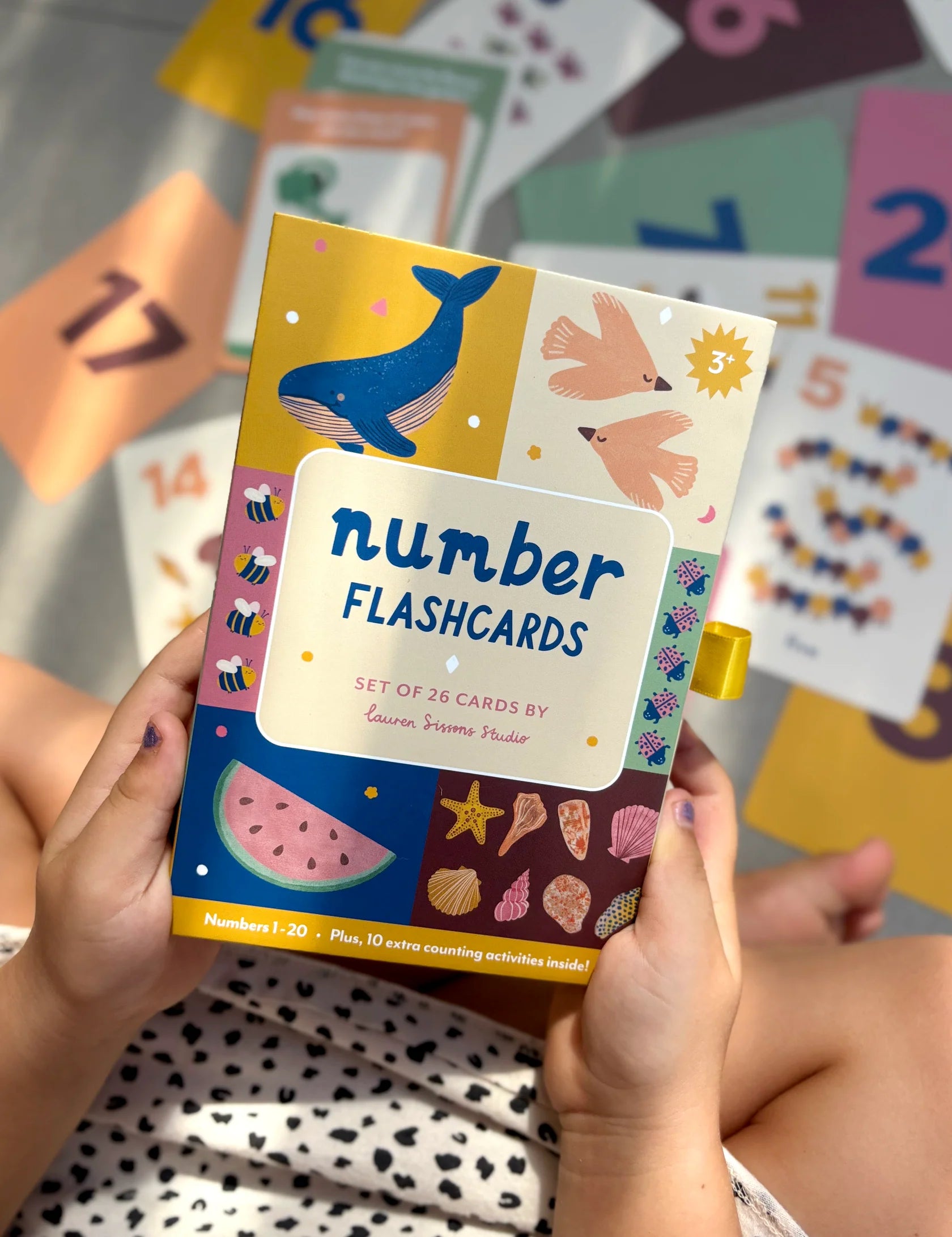 Lauren Sissons Studio - Illustrated Number Flashcards