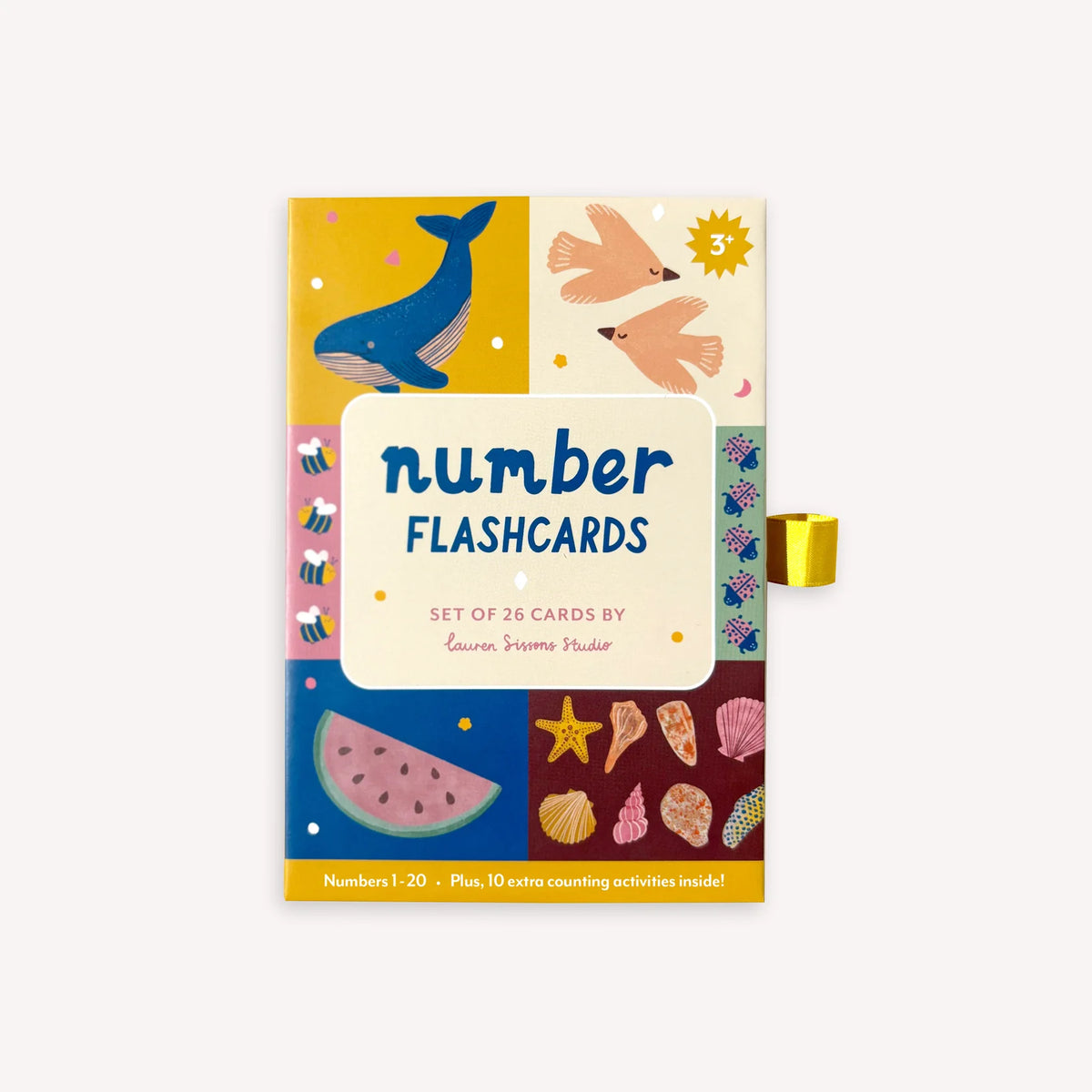 Lauren Sissons Studio - Illustrated Number Flashcards