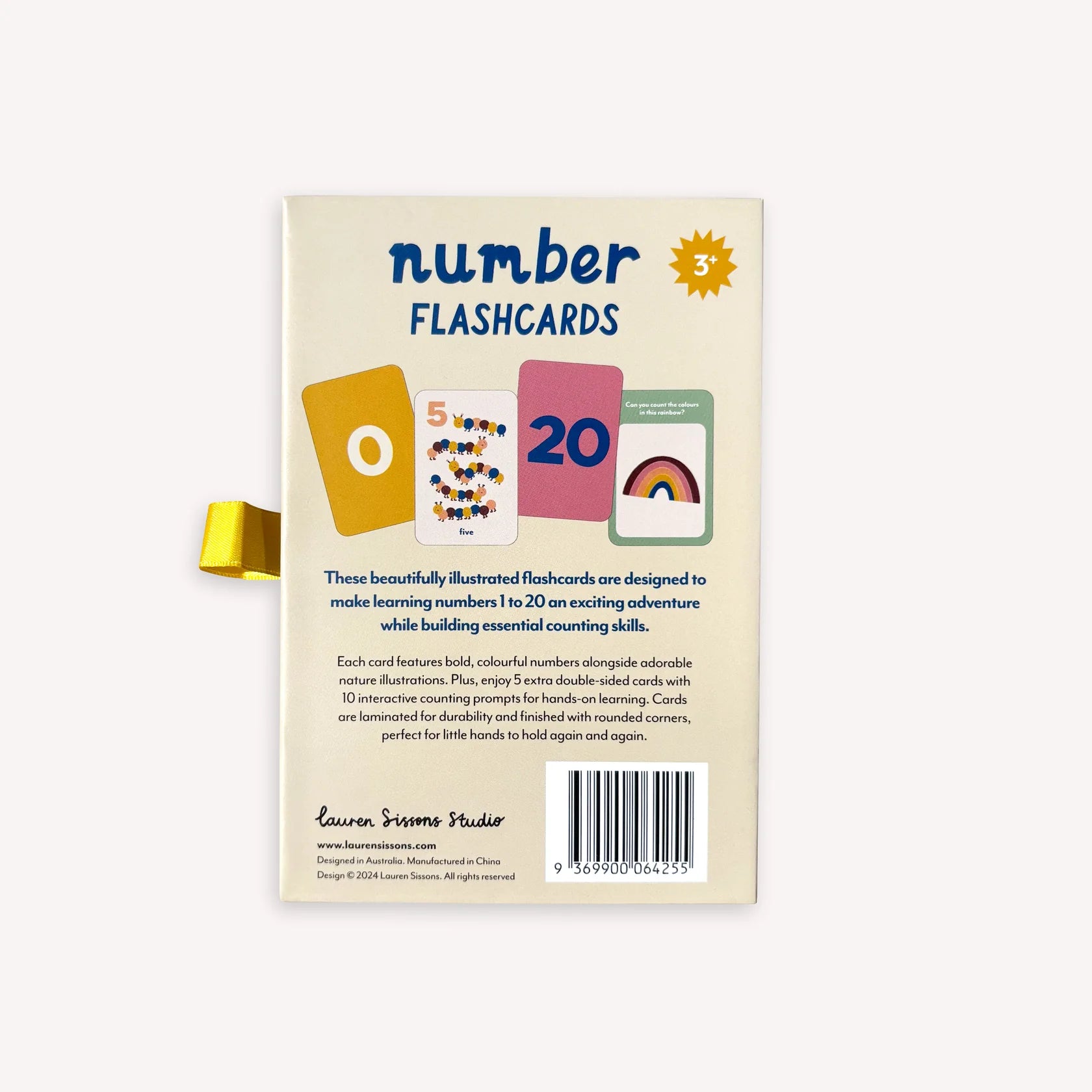 Lauren Sissons Studio - Illustrated Number Flashcards