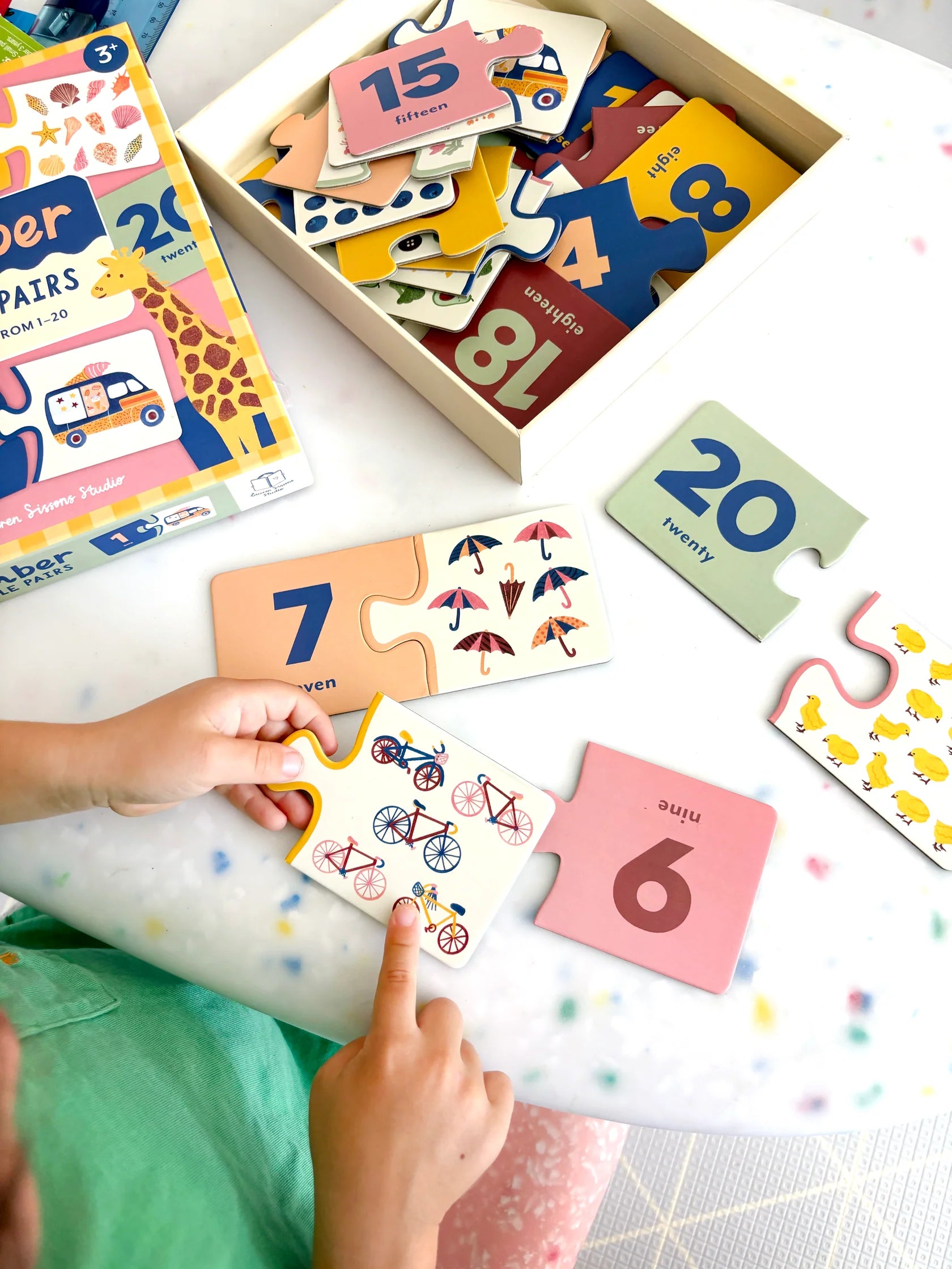 Lauren Sissons Studio - Number Puzzle Pairs