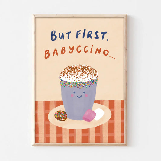 Lauren Sissons Studio - Babyccino Art Print