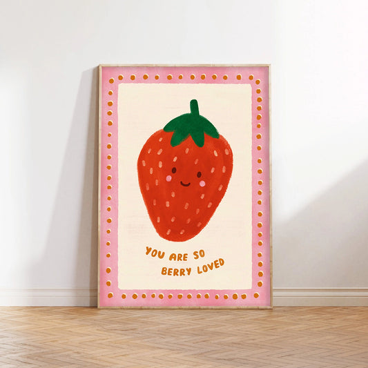 Lauren Sissons Studio - Berry Loved Art Print