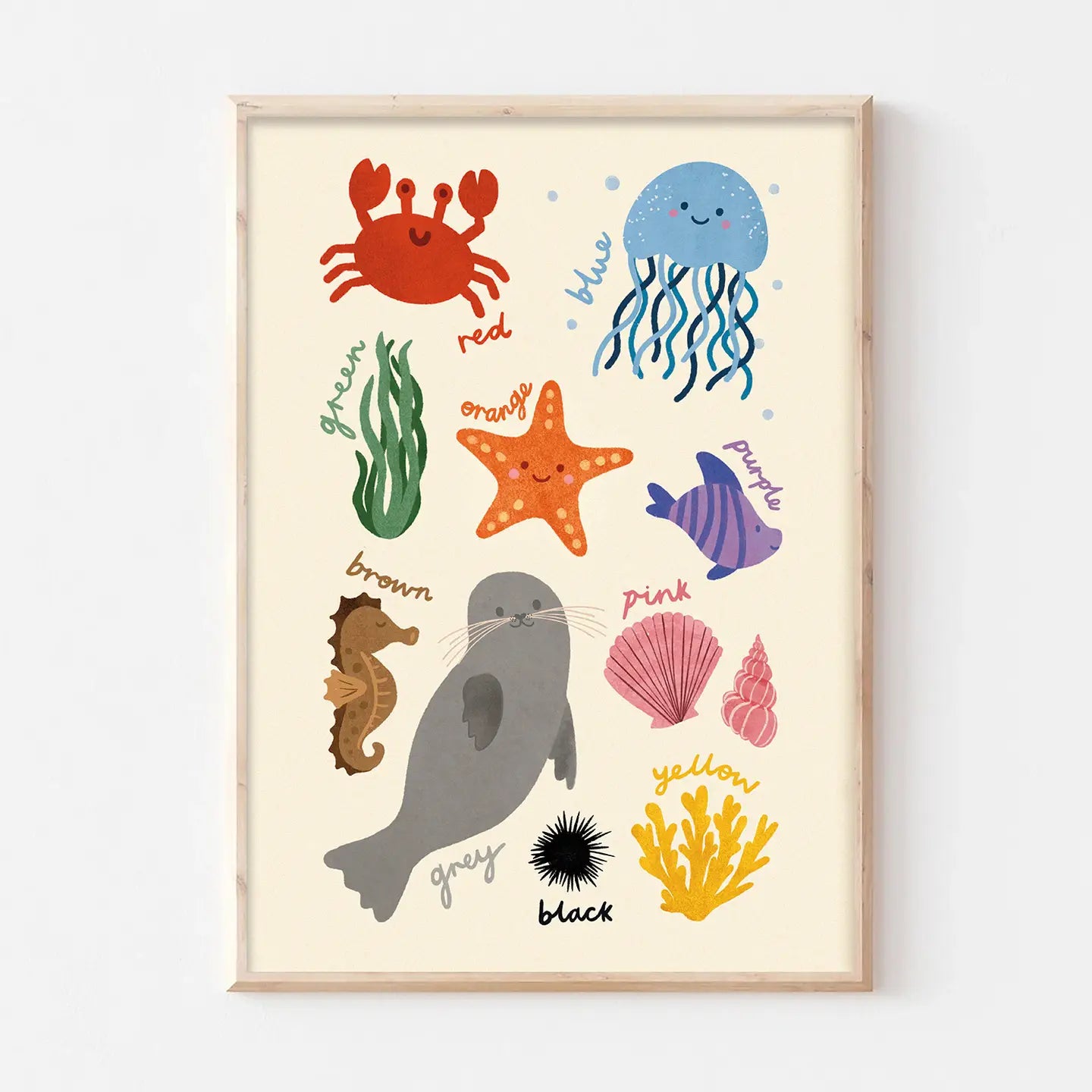 Lauren Sissons Studio - Colours Underwater Art Print
