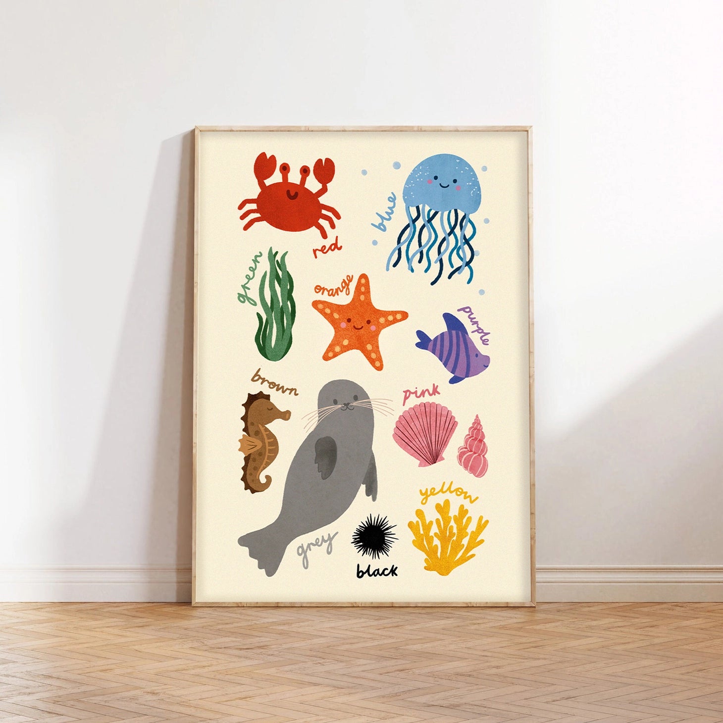 Lauren Sissons Studio - Colours Underwater Art Print