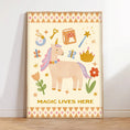 Load image into Gallery viewer, Lauren Sissons Studio - Magic Lives Here Art Print
