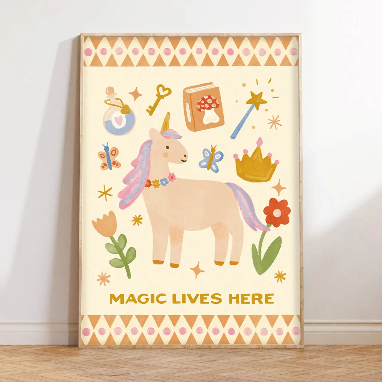 Lauren Sissons Studio - Magic Lives Here Art Print