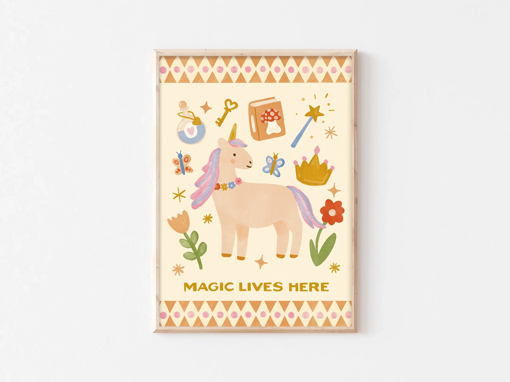 Lauren Sissons Studio - Magic Lives Here Art Print