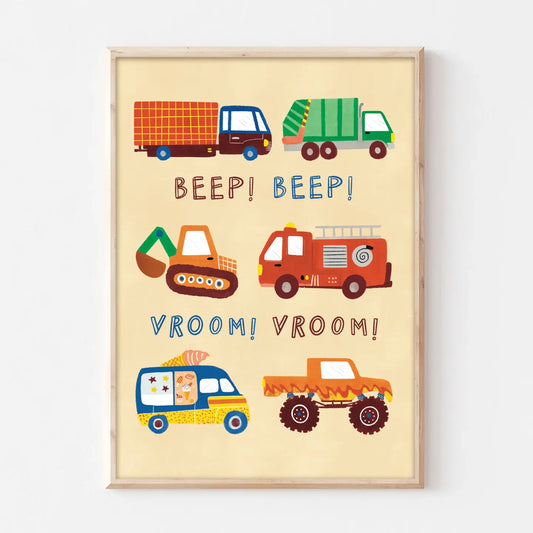 Lauren Sissons Studio - Vehicles Art Print