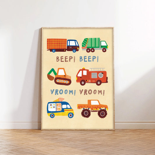Lauren Sissons Studio - Vehicles Art Print
