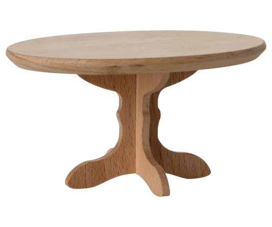Maileg - Oval Dining Table for Mouse Natural