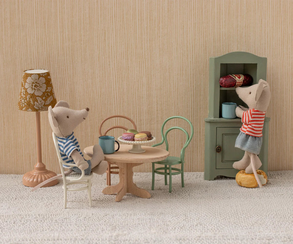 Maileg - Oval Dining Table for Mouse Natural