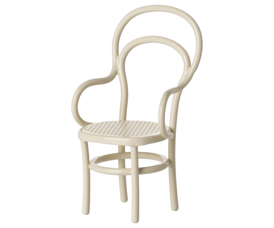 Maileg - Vintage Chair for Mouse Off White