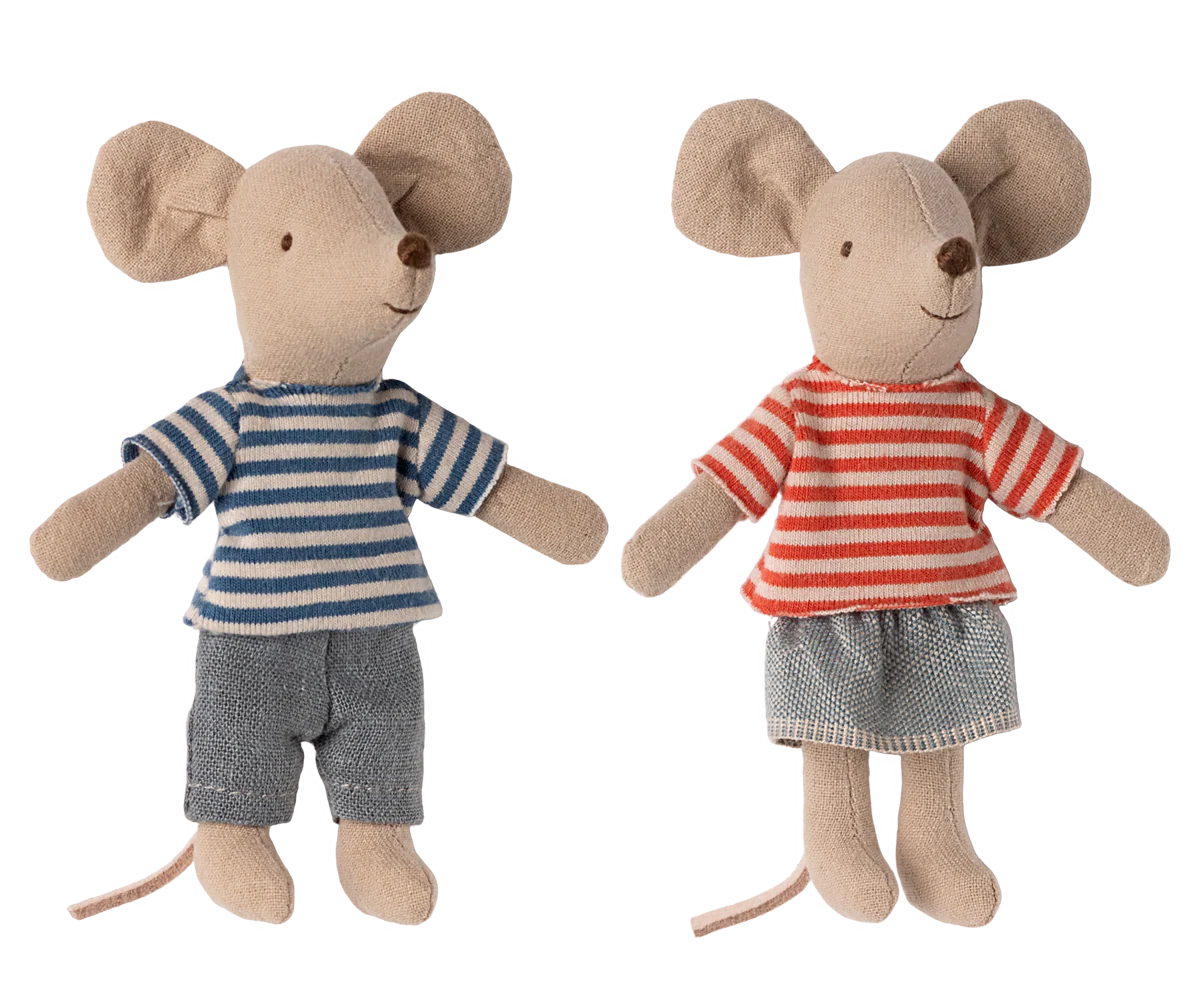 Maileg - LouiMax and Stella Little Brother and Sister Mice