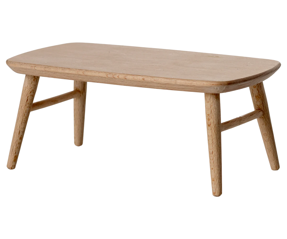 Maileg - Coffee Table for Mouse Natural