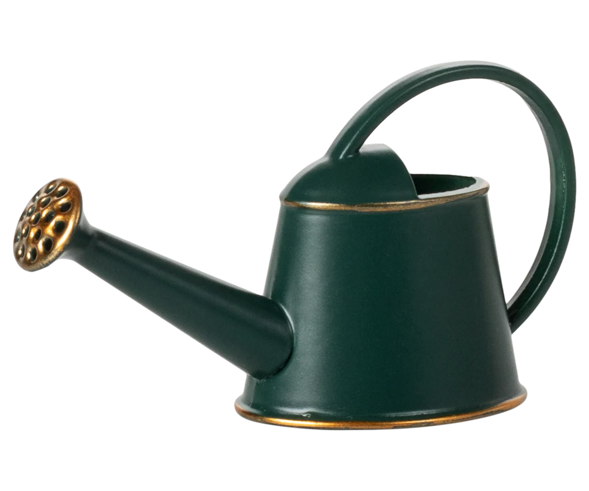 Maileg - Watering Can for Mouse Dark Green
