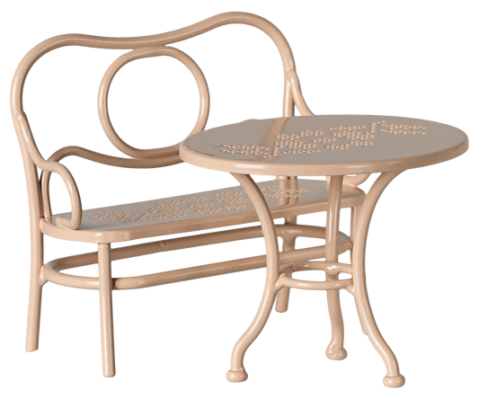 Maileg - Cafe Set for Mouse Big Pale Pink