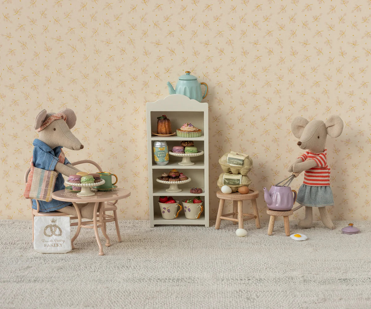 Maileg - Cafe Set for Mouse Big Pale Pink