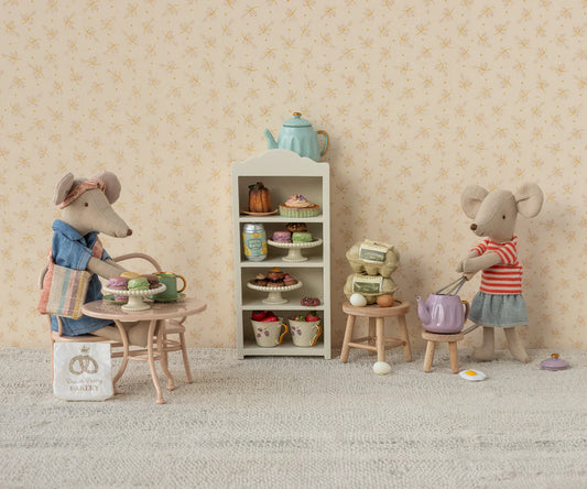 Maileg - Cafe Set for Mouse Big Pale Pink