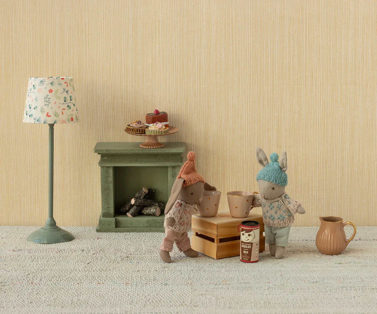 Maileg - Winter Rabbit Micro Sand Mint