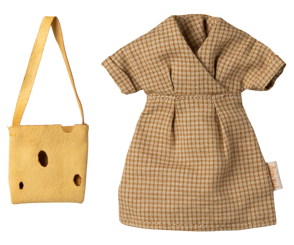 Maileg - Dress and Bag for Mum Mouse