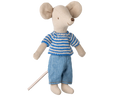 Load image into Gallery viewer, Maileg - Knitted Sweater and Pants for Big Brother Mouse
