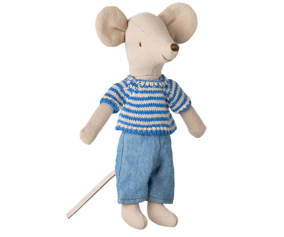 Maileg - Knitted Sweater and Pants for Big Brother Mouse