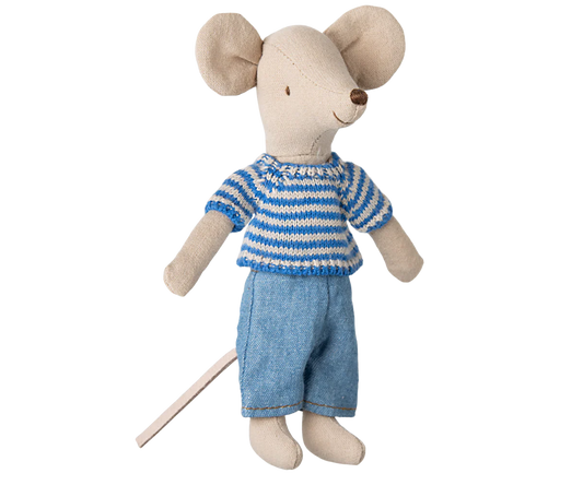 Maileg - Knitted Sweater and Pants for Big Brother Mouse