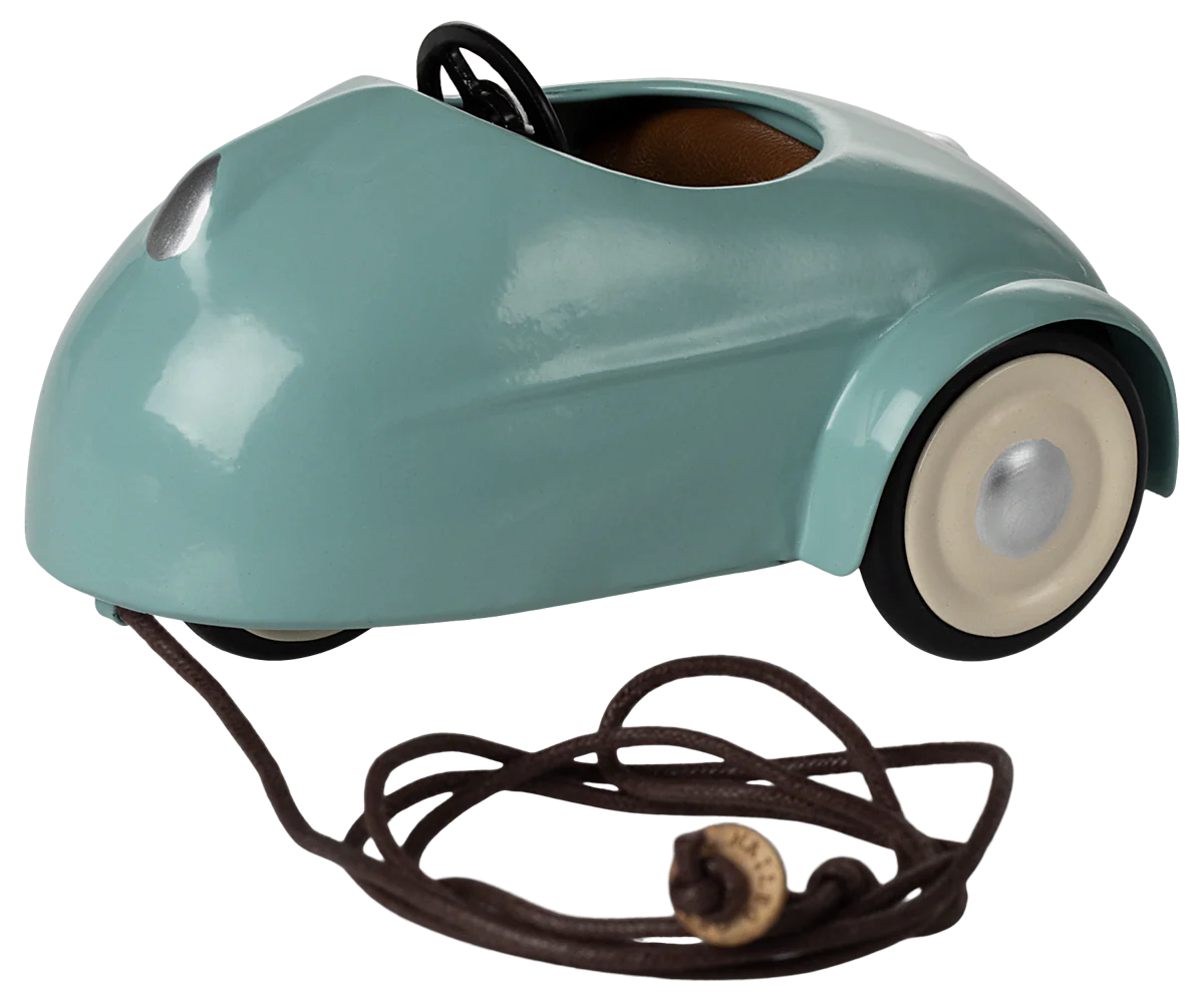 Maileg - Mouse Car Light Blue