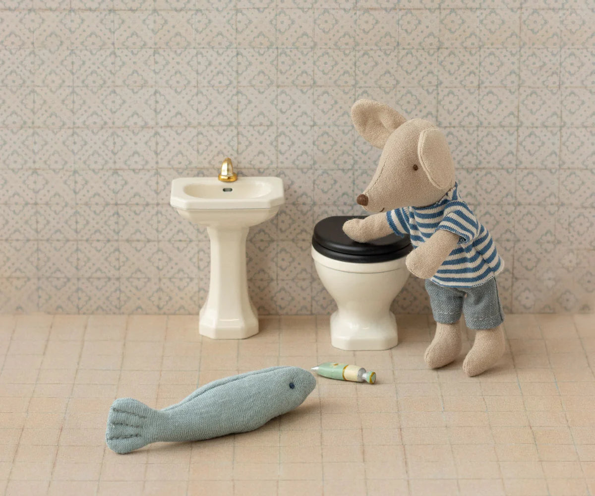 Maileg - Bathroom Sink for Mouse Off-White