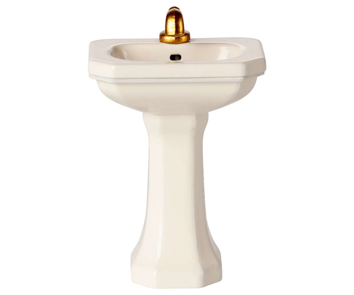 Maileg - Bathroom Sink for Mouse Off-White
