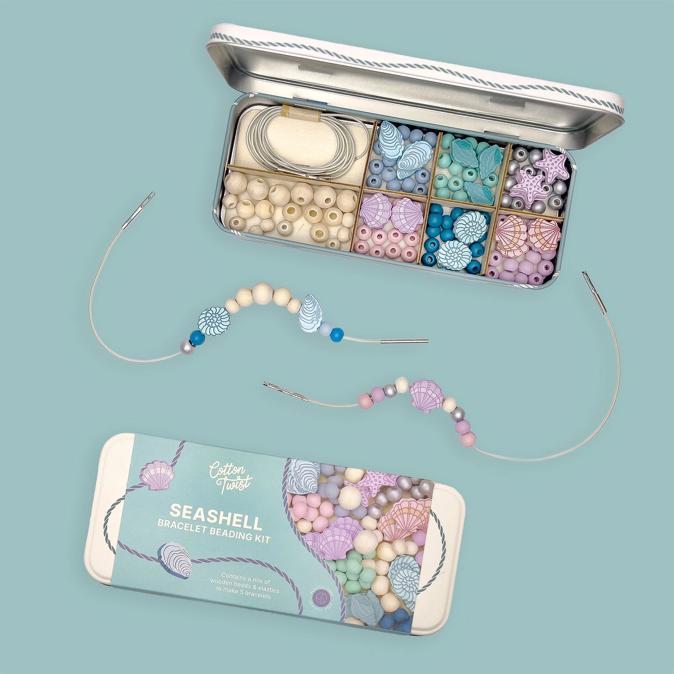 Cotton Twist - Seashells Beading Kit